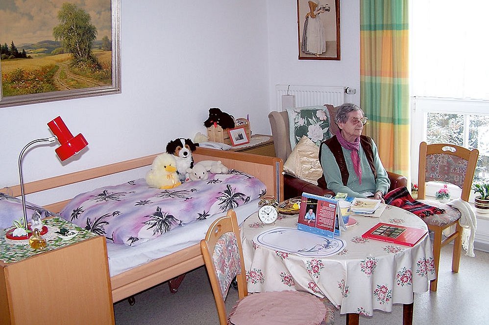 Blick in ein Zimmer Blick in ein Zimmer